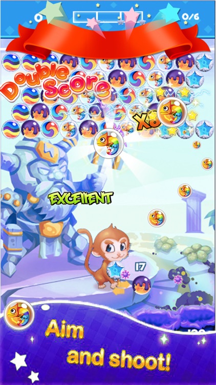 Bubble Breaker Monkey Witch screenshot-4