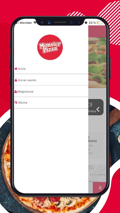 Monster pizza App