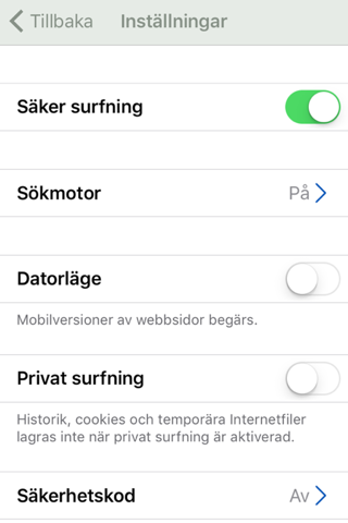 Tele2 Trygg Surf screenshot 4