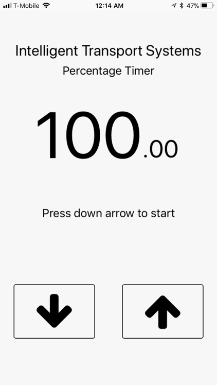 ITS Percentage Timer