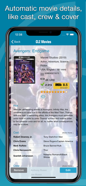 CLZ Movies - movie cataloging(圖2)-速報App