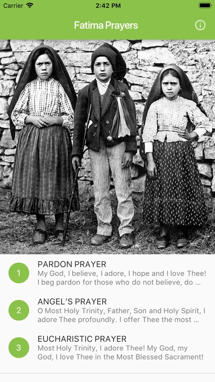 Fatima Prayers