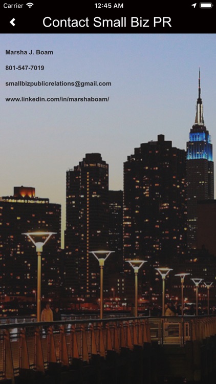 Small Biz Public Relations