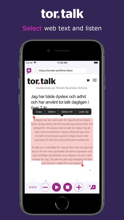 TorTalk - Text To Speech