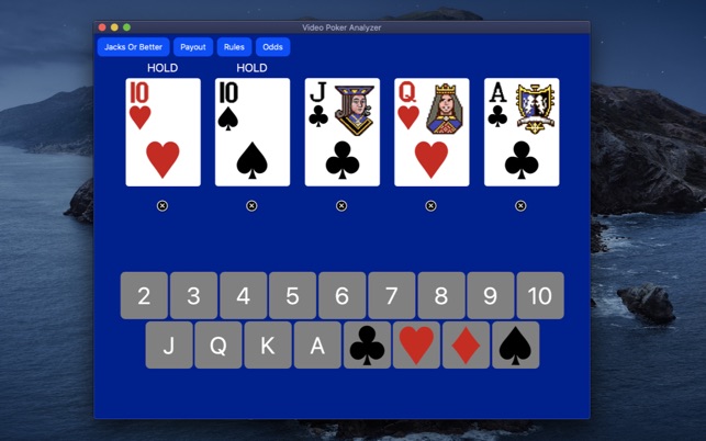 Wizard of odds video poker analyzer