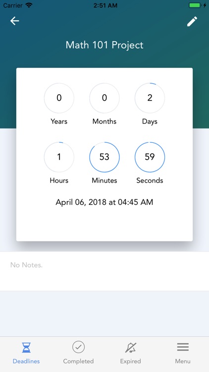 Timebound – The Deadlines App