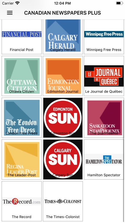 Canadian Newspapers Plus screenshot-4