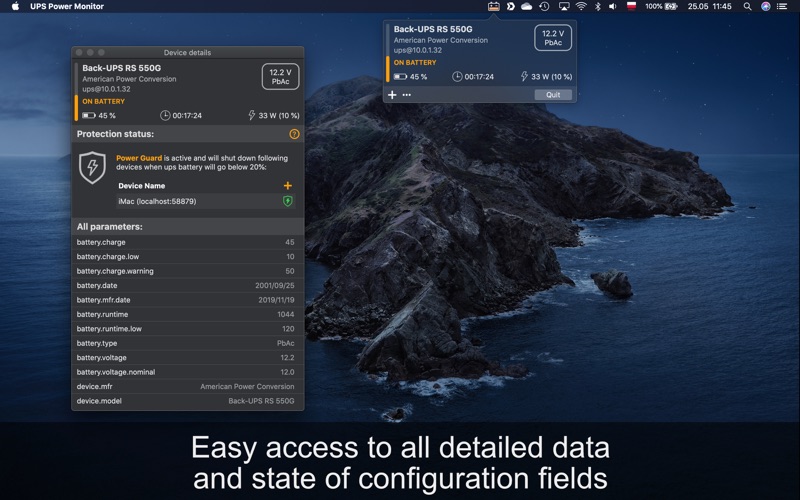 UPS Power Monitor скриншот программы 2