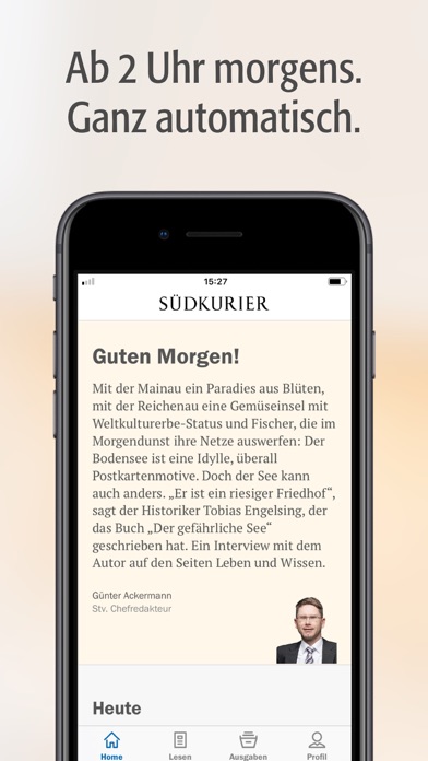 How to cancel & delete SÜDKURIER Digitale Zeitung from iphone & ipad 2