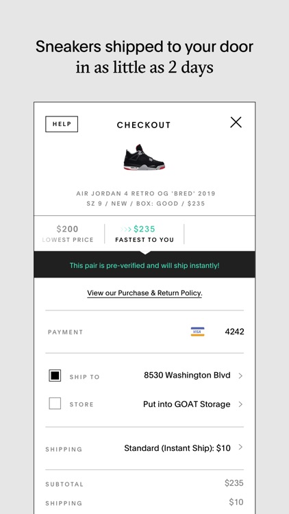 GOAT – Sneakers & Apparel screenshot-4