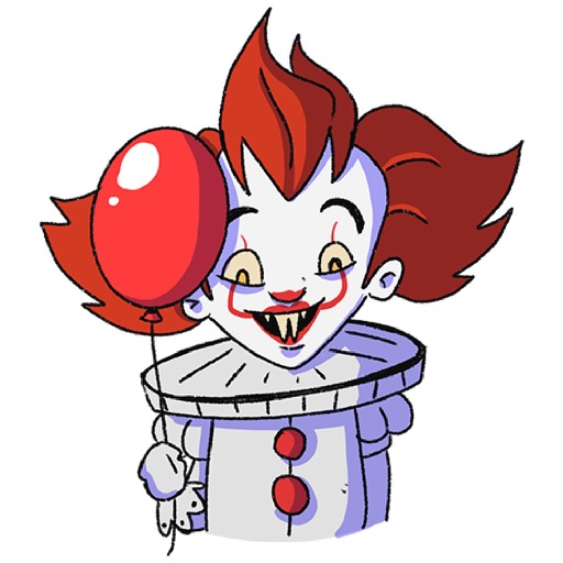 Penny The Clown Stickers Icon