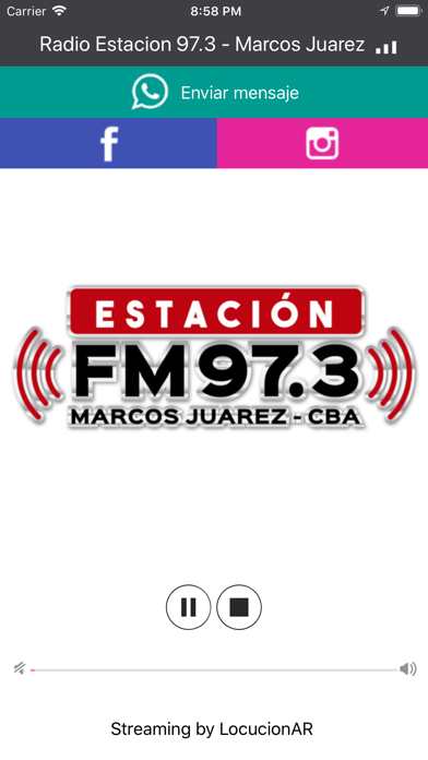 Radio Estacion 97.3 - Marcos J screenshot 2