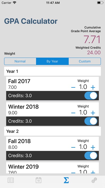 GrAde Calculator screenshot-7