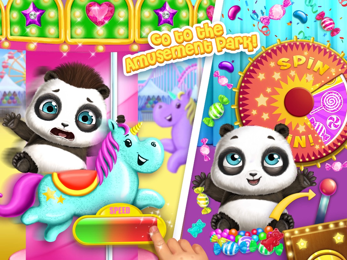Panda Lu Baby Bear City No Ads App voor iPhone, iPad en iPod touch