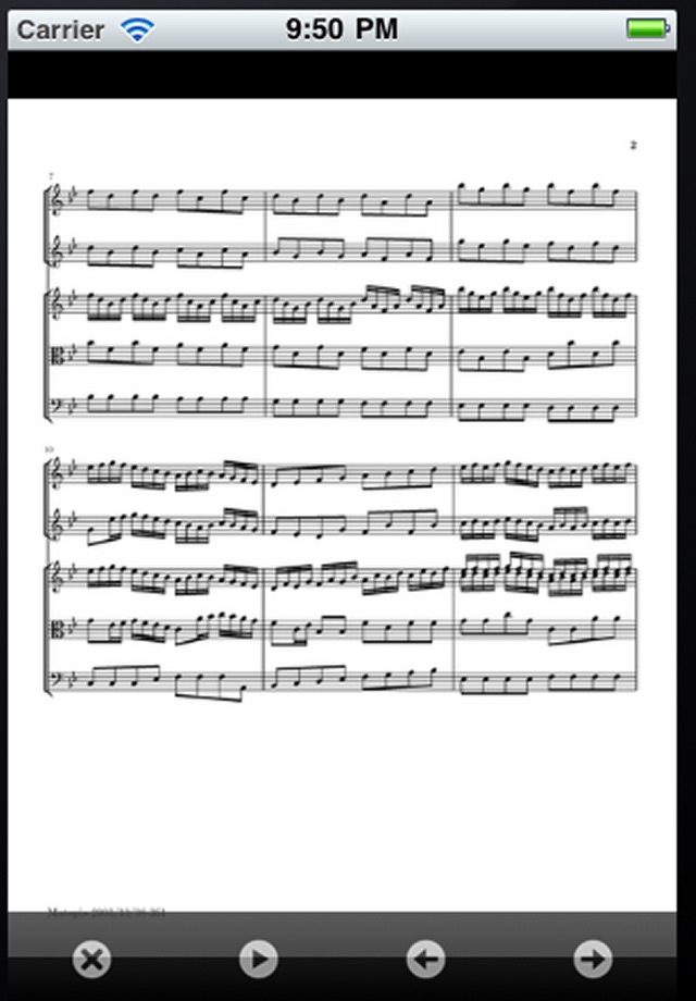 Petrucci Sheet Music screenshot 4