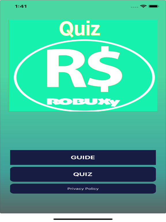 Telecharger Robux For Roblox Quiz Info Pour Ipad Sur L App Store Jeux - comment gagner des robux facilement sur roblox