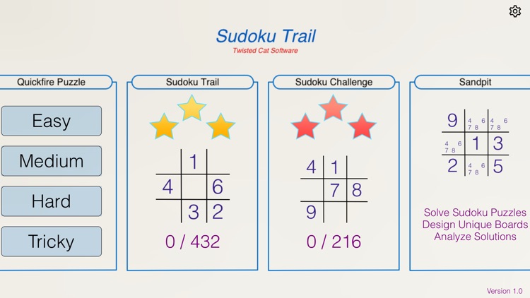 Sudoku Trail