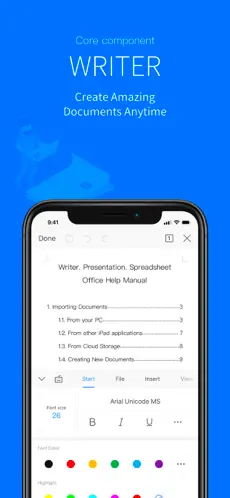 Captura de Pantalla 2 WPS Office iphone