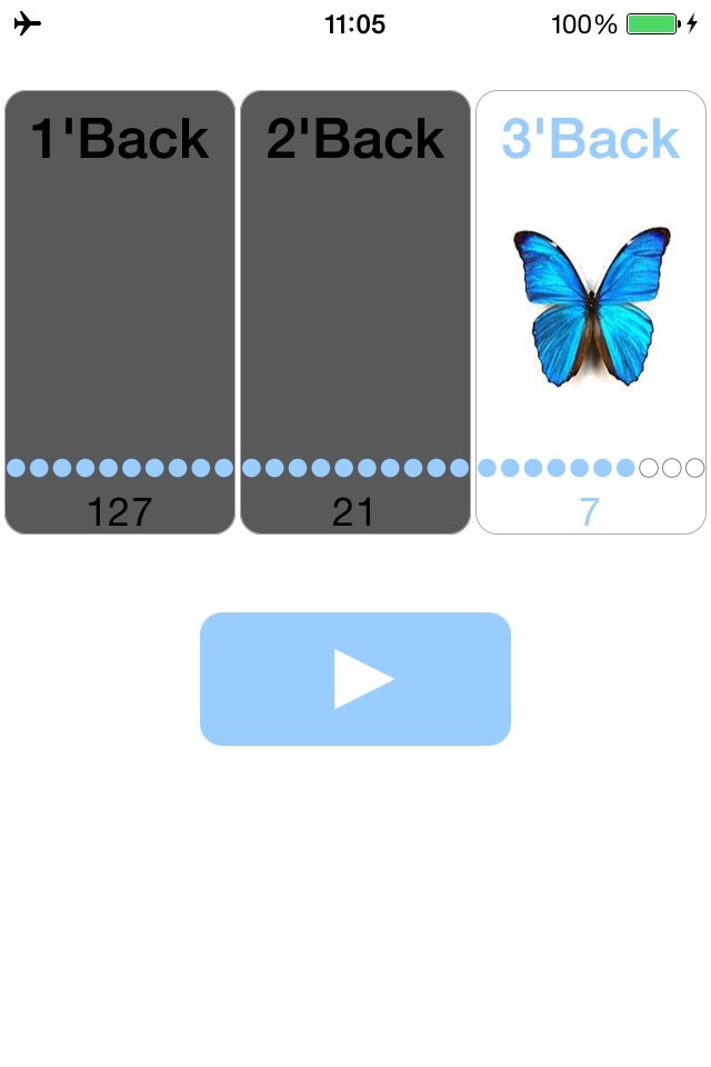 N'Back Butterfly screenshot 3