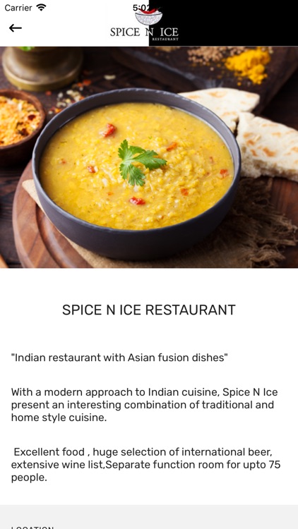 Spice N Ice Restaurant