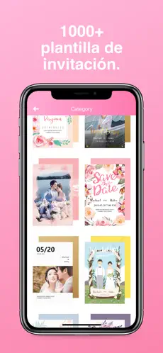 Screenshot 2 Crear invitaciones tarjetas iphone