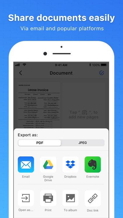 Mobile Scanner - Scan to PDF screenshot-3