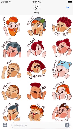 Face Time Up Close Stickers(圖3)-速報App