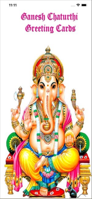 Ganesh Chaturthi Greeting Card(圖1)-速報App