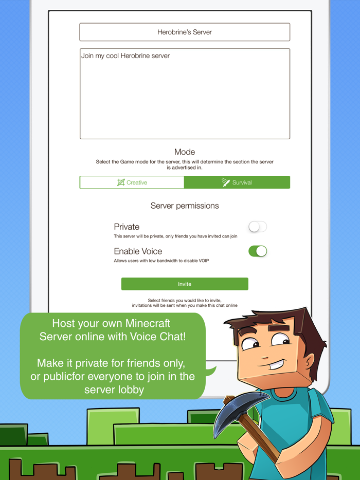 Multiplayer for Minecraft PE