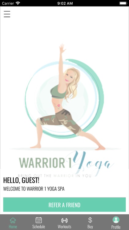 Warrior 1 Yoga