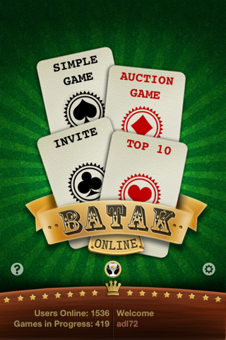 Batak - trick taking card game - náhled