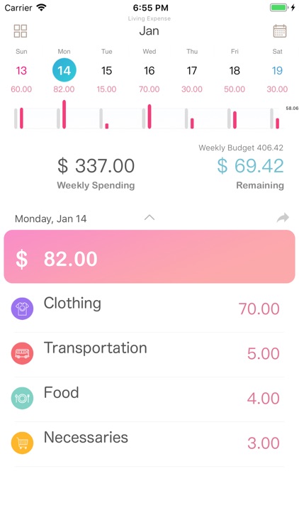 Weple Wallet - Easy BudgetBook