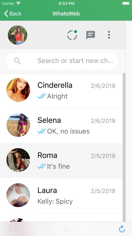 Direct Chat Message & WhatsWeb screenshot-4