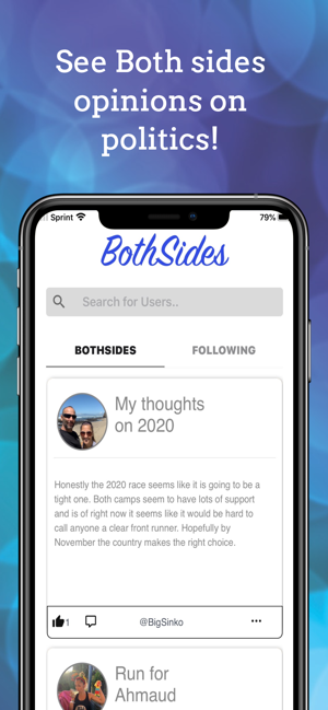 Both Sides - politics App