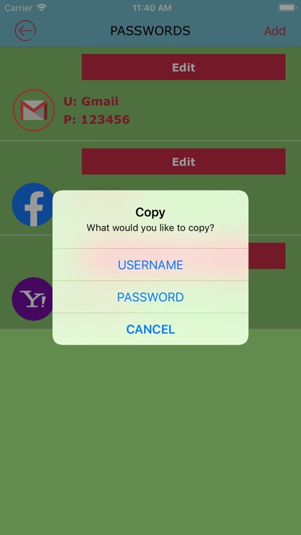 Store Password screenshot-9