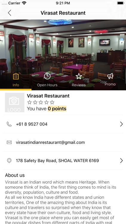 Virasat Restaurant