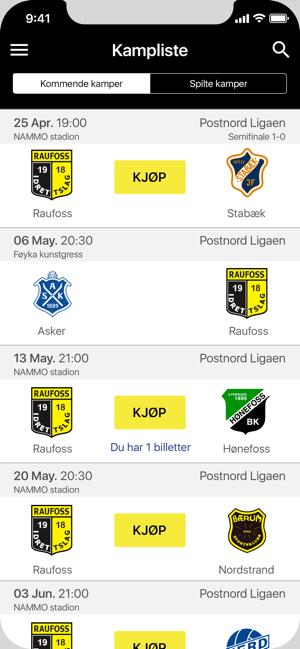 Raufoss Fotball(圖2)-速報App