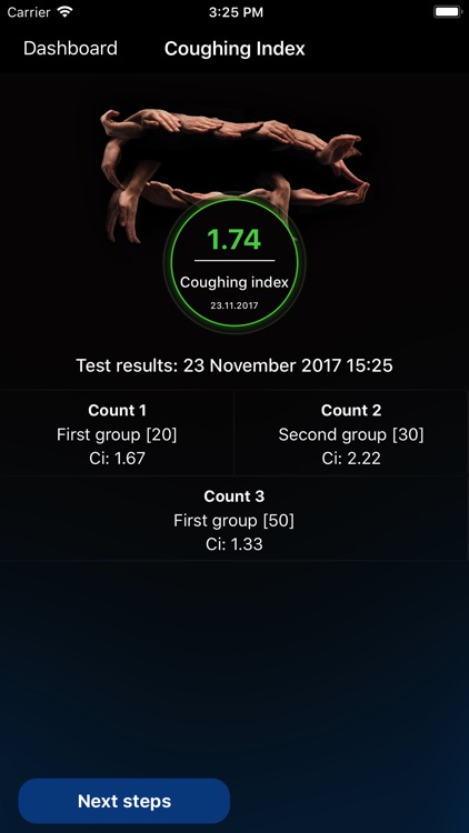 Cough Index Calculator App screenshot-3