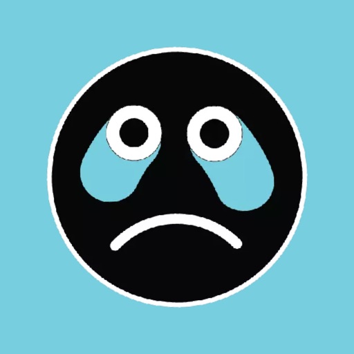 Black Funny Emoji Stickers icon