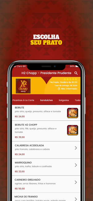 H2Chopp Delivery(圖3)-速報App