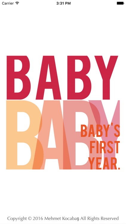 Baby's first year | milestones