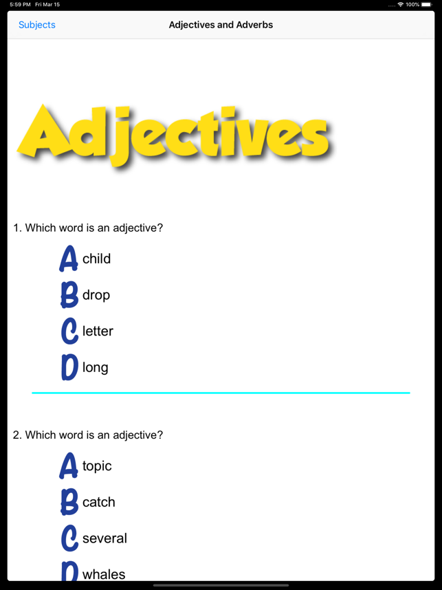 Language Arts 4th Grade(圖5)-速報App