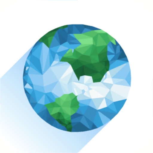 Poly Planet - Draw and Color Icon