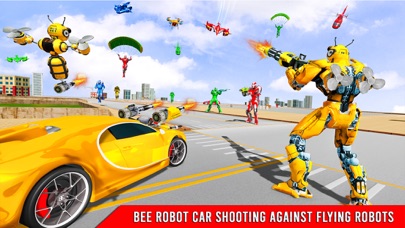 Bee Robot Transform Game 3D screenshot 4