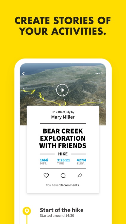 Relive: Run, Ride, Hike & more
