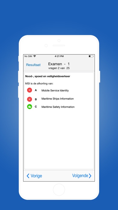 How to cancel & delete Examentraining – Module GMDSS-B from iphone & ipad 4