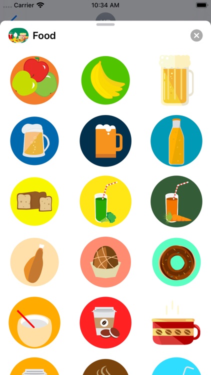 Food Stickers Pack