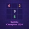 SUdoku Champion 2020 is defined as a logic-based, number-placement puzzle