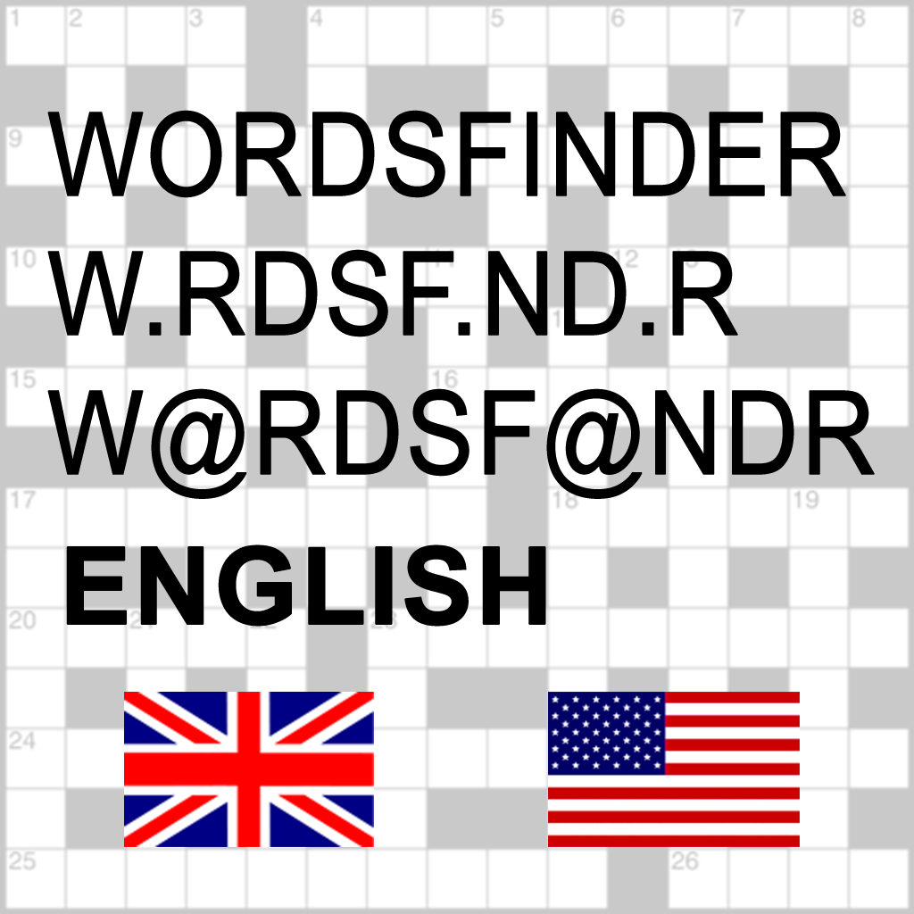 English Words Finder PRO App Icon