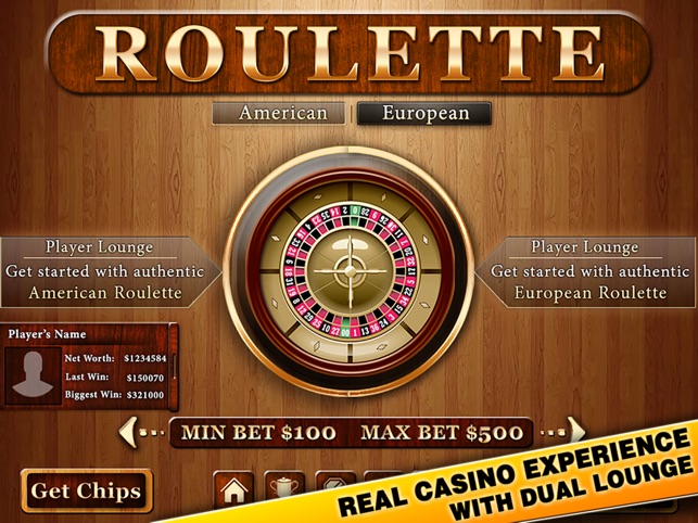 Roulette Casino Style App